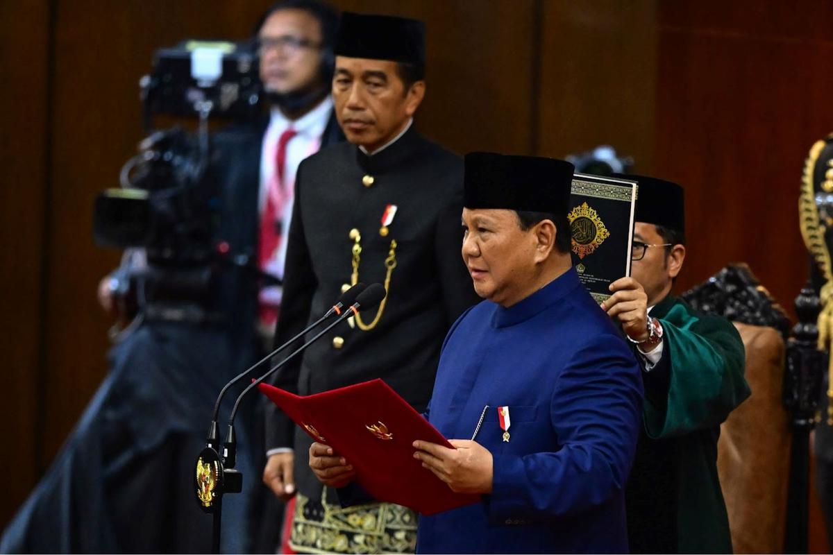 Pelantikan Prabowo dan Gibran sebagai Presiden dan Wapres RI