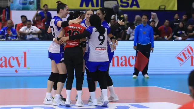 Jakarta Pertamina Enduro vs Gresik Petrokimia Pupuk Indonesia: PLN Mobile Proliga 2024