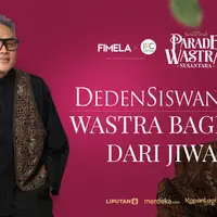 Fashion designer Deden Siswanto menekuni dunia wastra Indonesia dan menciptakan karya terbaiknya dengan kain-kain yang disulap menjadi karya yang indah.