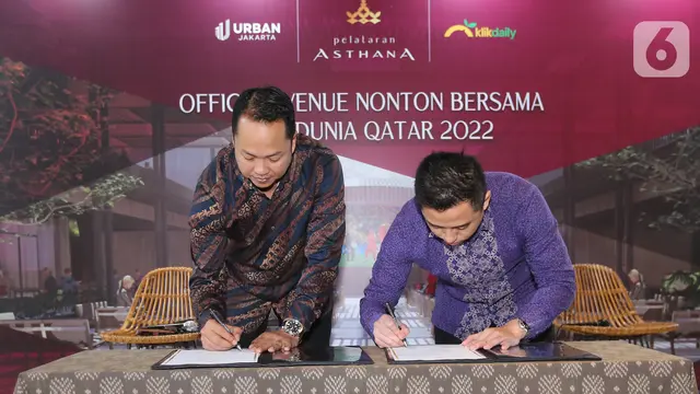 Kerjasama Nobar Piala Dunia Qatar 2022 di Pelataran Asthana
