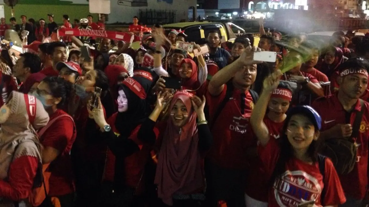 Suporter timnas Indonesia