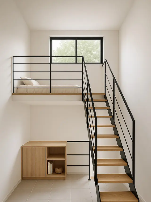 Rumah Mezzanine untuk Lahan Kecil (Foto: ChatGPT)