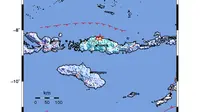NTT Kembali Diguncang Gempa Magnitudo 5,2