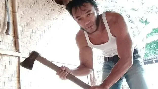 7 Potret Hendry, Pria Toraja yang Gayanya Mirip dengan Wolverine