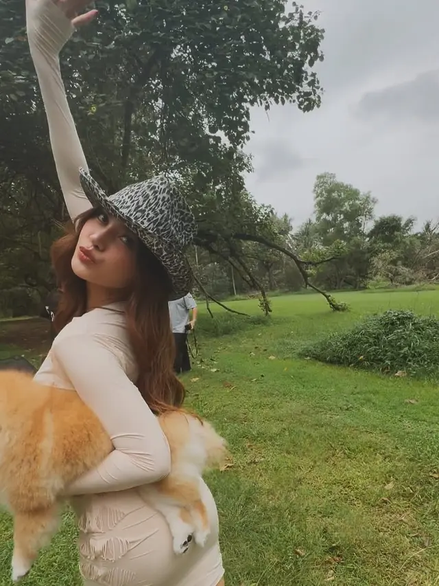 6 Potret di Balik Layar Pemotretan Maternity Shoot Mahalini, Lama Dirahasiakan