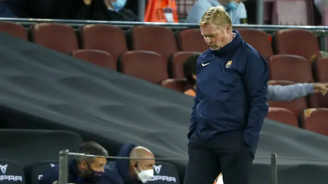 Foto: Tambah Catatan Buruk, Barcelona Asuhan Koeman Kehilangan Dua Poin di Kandang pada Pekan Ke-5 Liga Spanyol 2021 / 2022