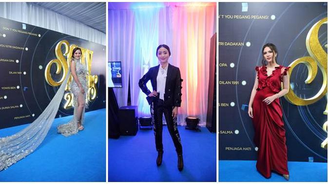 Pesona Artis Cantik Di Sctv Awards 2019 News Entertainment Fimela Com