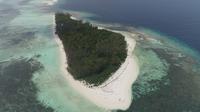 Pulau Malamber salah satu gugusan pulau yang ada di Kepulauan Balk-balakang (Liputan6.com/Abdul Rajab Umar)