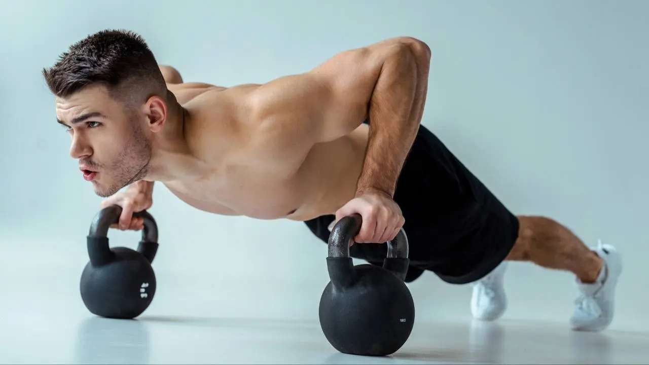 Ilustrasi kettlebell