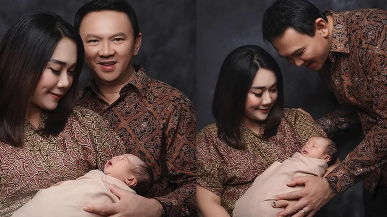 6 Pemotretan Perdana Ahok dan Puput Nastiti dengan baby Yosafat
