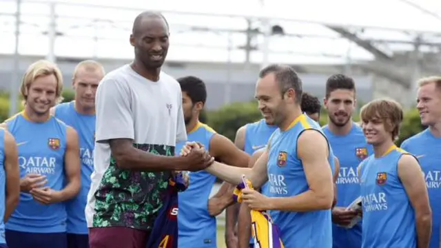 Kobe Bryant Bertemu Barcelona