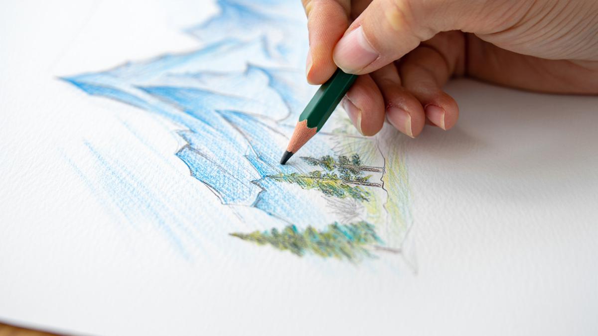 5 Elemen Gambar Pemandangan yang Mudah Dibuat, Cara Praktis Menggambar Bagi Pemula