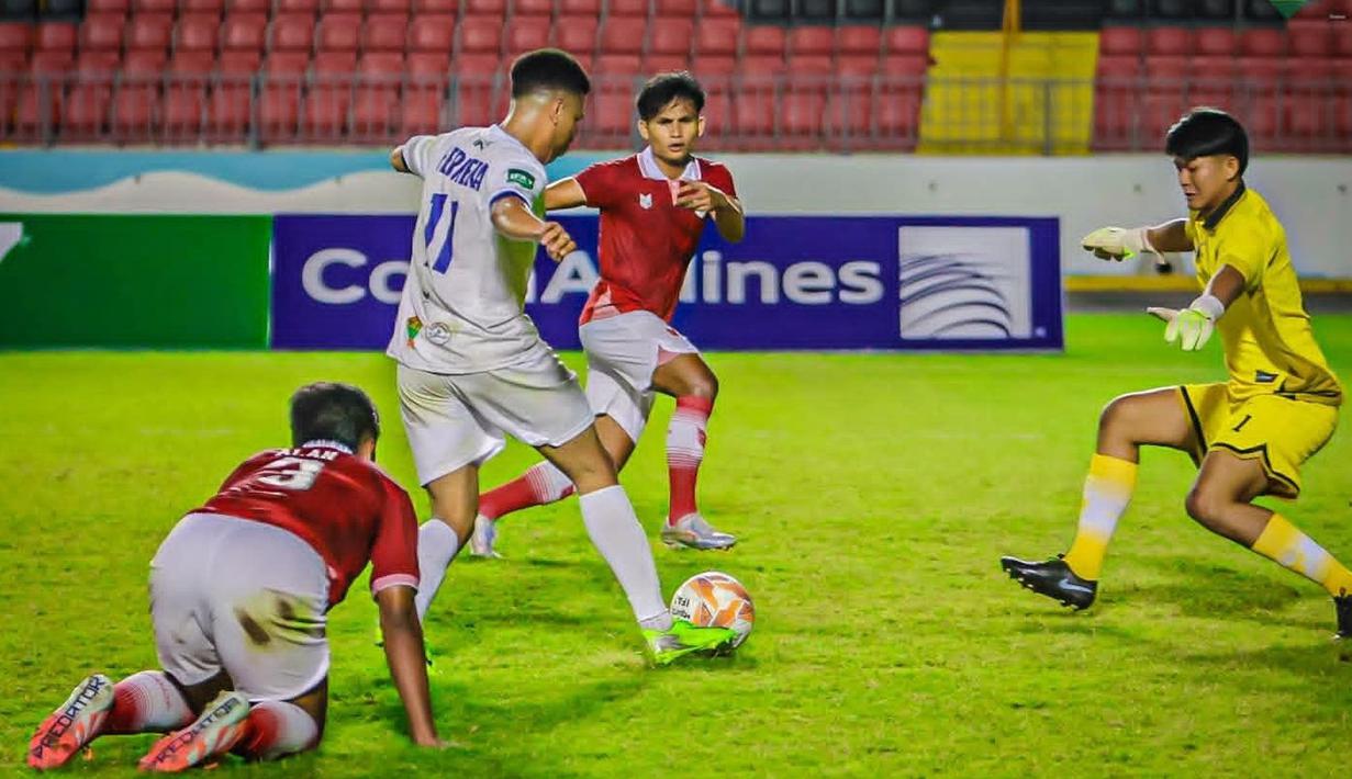 Pencapaian luar biasa ini mencatatkan sejarah baru bagi bangsa. Indonesia untuk pertama kalinya berhasil menembus posisi empat besar turnamen dunia sepak bola 7 lawan 7 (Football 7-a-side). (Foto: Dispenal)