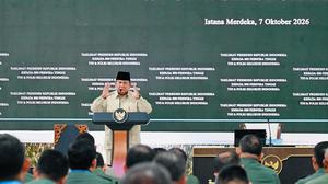 Di Hadapan 800 Pati TNI-Polri, Prabowo Tekankan Kekompakan dan Layanan Cepat