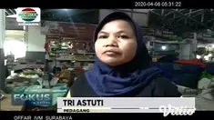 Sejumlah pedagang yang ada di pasar Kecamatan Baleharjo, Kabupaten Pacitan, Jawa Timur memilih untuk menutup toko mereka. Hal itu disebabkan sepinya pengunjung akibat wabah virus corona.