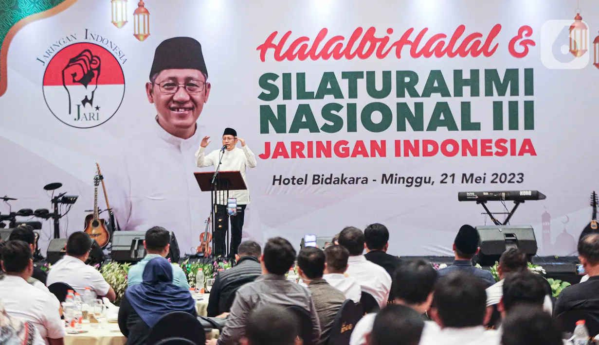 Dirinya menyebut akan menyampaikan langkah maupun pandangan politiknya lebih jauh setelah tanggal 9 Juli 2023. (Liputan6.com/Faizal Fanani)