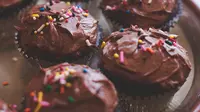 Ilustrasi cupcake cokelat. (dok. pixabay.com)