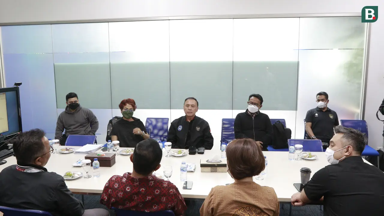 Kunjungan Ketum PSSI Mochamad Iriawan ke SCTV Tower