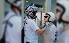 Sama-sama Hobi Motoran, Intip Foto-foto Mesra Omesh dan Dian Ayu yang Bikin Baper