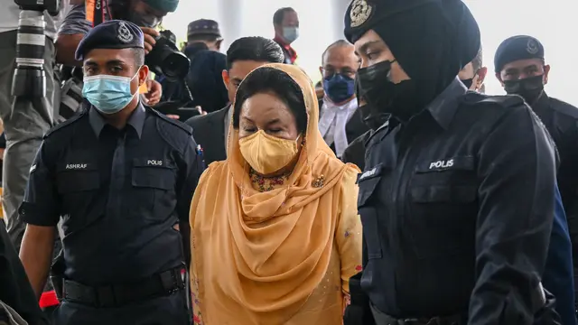 Sidang Vonis Istri Mantan PM Malaysia Najib Razak
