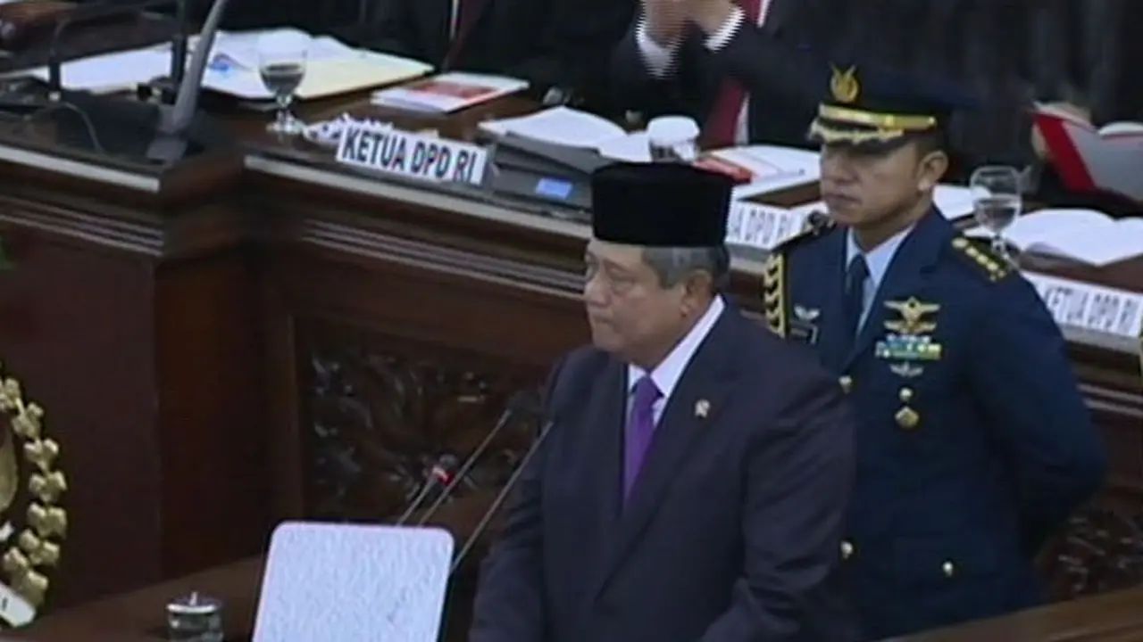 Pidato Kenegaraan SBY