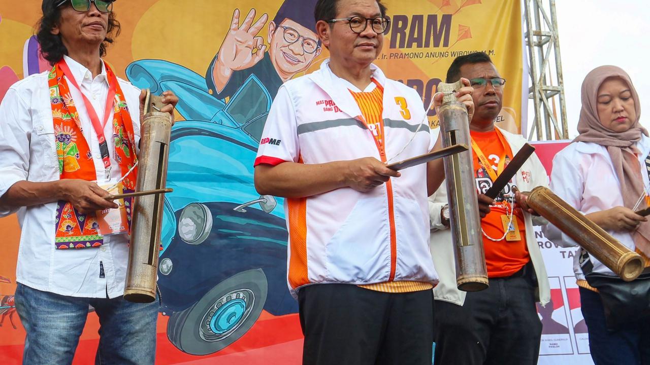 Pramono Anung di Jagakarsa