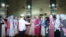 16 Finalis Puteri Muslimah Asia mengunjungi Masjid Istiqlal. Kegiatan ini menjadi salah satu rangkaian acara sebelum pada malam puncak yang akan di gelar pada 8 Mei 2018 mendatang. (Nurwahyunan/Bintang.com)