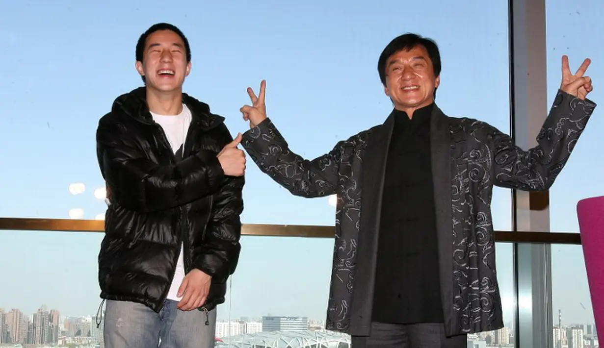 Jaycee Chan adalah seorang aktor dan penyanyi. Sejumlah film yang dibintanginya di antaranya "1911" dan "Double Trouble". (AFP PHOTO)