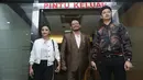 Akibat menerobos jalur busway yang dilakukan pada November 2017, Dewi Perssik dan suami menjadi perbincangan warganet. Ribut dengan petugas penunggu palang pintu jalur Tranjakarta tersebut berujung saling lapor ke polisi. (Bambang E Ros/Bintang.com)