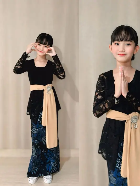 Bilqis, anak Ayu Ting-Ting, kerap tampil dengan gaya tomboy khas remaja [@ayutingting92]