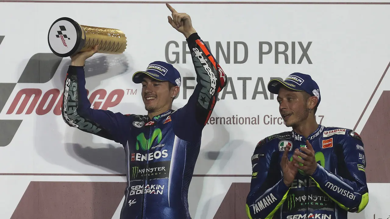 20170326-Maverick Vinales Juara Seri Perdana MotoGP 2017-AP