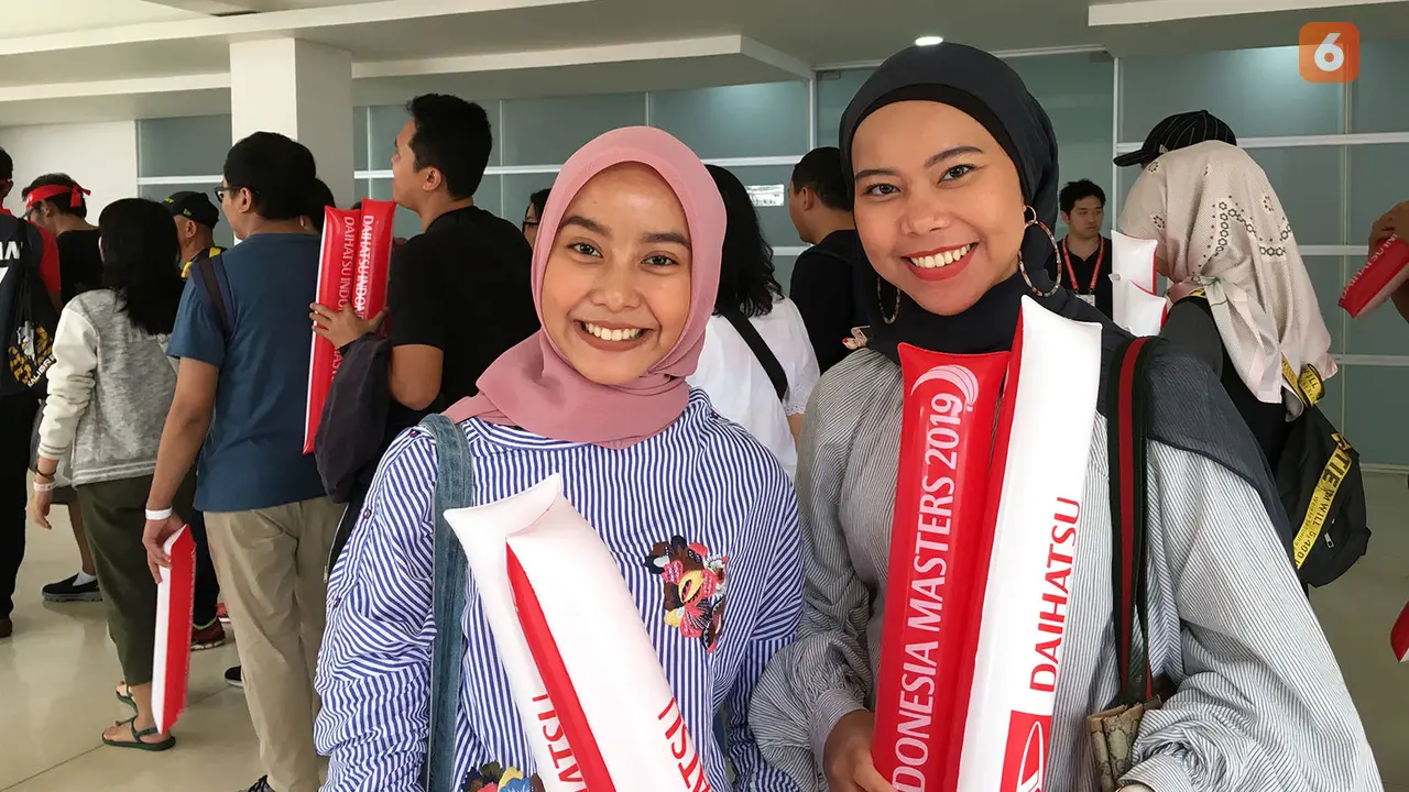 Penonton di final Indonesia Masters 2019