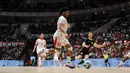 <p>Pemain Timnas Futsal Indonesia, Holypaul Soumilena menggiring bola saat laga uji coba melawan Australia di Indonesia Arena, Senayan, Jakarta, Sabtu (01/11/2025). (Bola.com/Bagaskara Lazuardi)</p>
