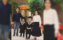 Sama-sama Punya Paras Ganteng, ini Potret Anak Kembar Kadek Devi saat Wisuda TK