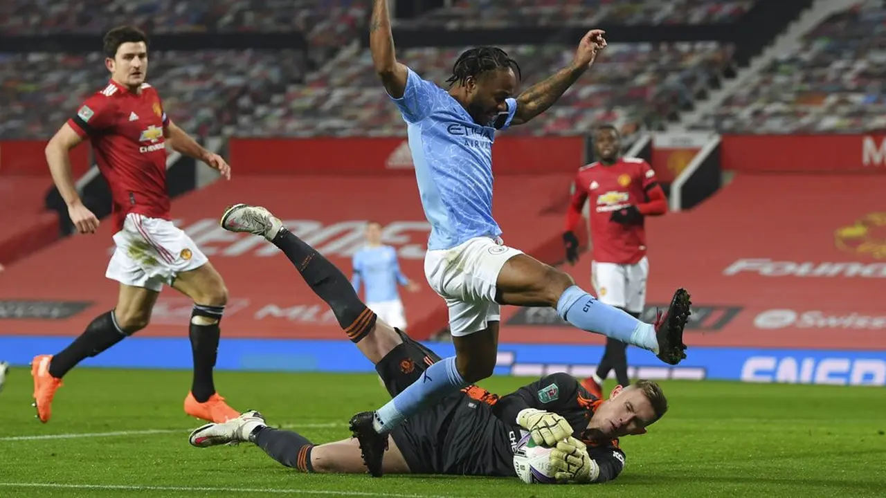 FOTO: Kalahkan MU, Manchester City Tantang Tottenham Hotspur di Final Piala Liga Inggris