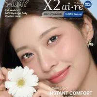 Buat yang Sering Mata Kering, Tren Softlens Daily Ini Fokus ke “Instant Comfort” Sejak Pemakaian Pertama. [dok/X2].