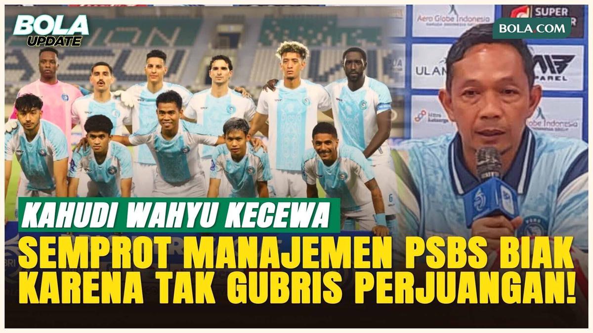 PSBS Biak Bergejolak! Kahudi Wahyu Kritik Keras Manajemen  #Bola