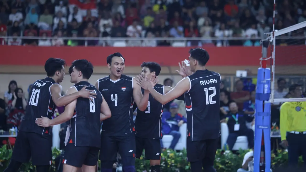 Timnas Voli Indonesia -  SEA V League 2025 - Bola Voli
