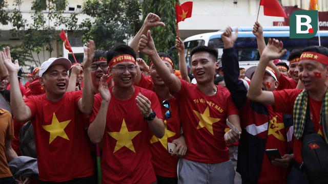 Suporter Timnas Vietnam U-22