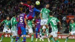 Bermain di hadapan pendukungnya sendiri, sejatinya Blaugrana tampil mendominasi. Mereka mampu menguasai jalannya pertandingan dengan penguasaan bola mencapai 63 persen. (AP/Joan Monfort)