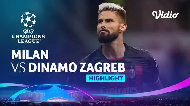 Berita video highlights kemenangan AC Milan atas Dinamo Zagreb pada matchday kedua Grup E Liga Champions 2022/2023, Kamis (15/9/2022) dinihari WIB.