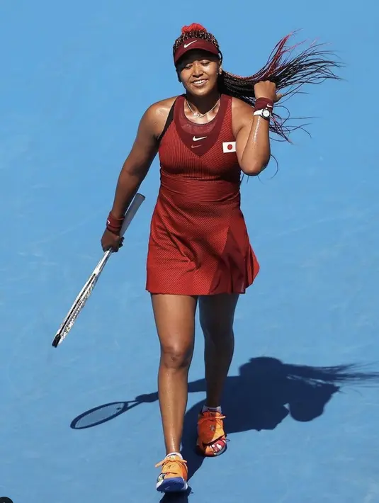 Aksinya juga semakin sempurna dengan gaya rambut yang tampak memikat. [Foto: Instagram/ Naomi Osaka]