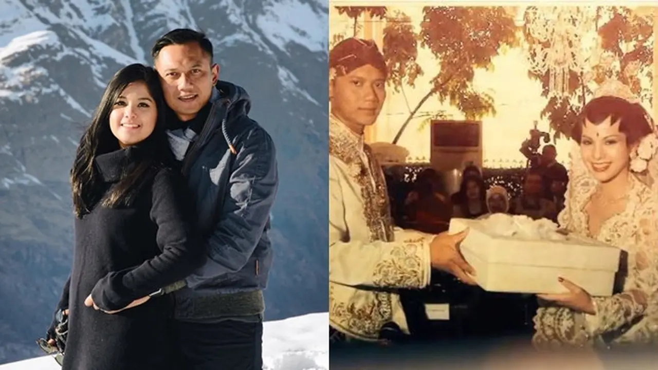 6 Foto Lawas AHY dan Annisa Pohan saat Awal Menikah, Mesra Sedari Dulu