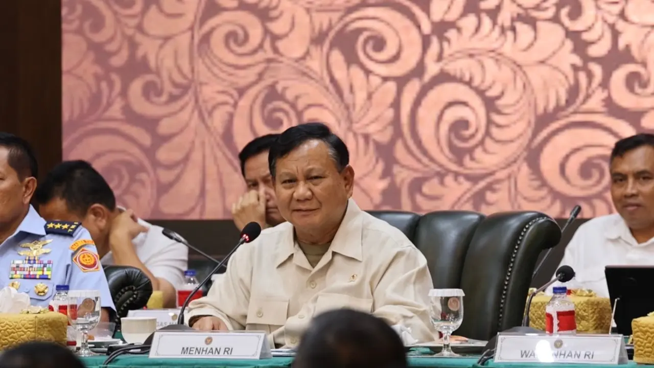 Menteri Pertahanan (Menhan) Prabowo Subianto.