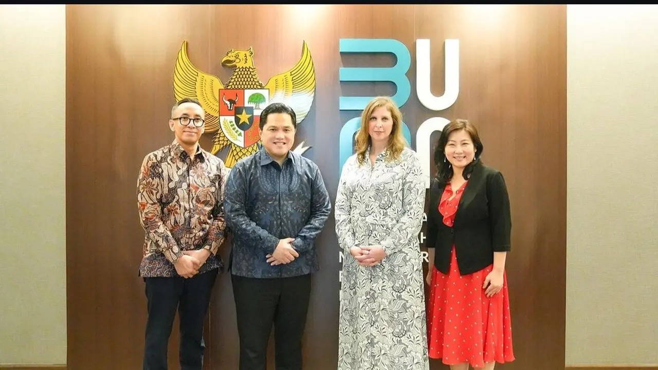 Menteri BUMN Erick Thohir telah menjalin pertemuan dengan bos Vale Base Metals (VBM). Erick juga sekaligus bertemu dengan Bos Vale Indonesia.