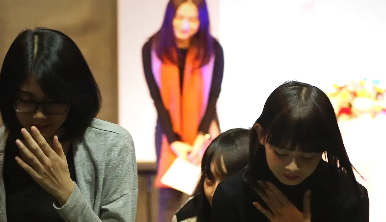 "Bagi kami, Jiro Inao seperti bapak kita sendiri, memberi masukan untuk kita gimana jadi idola yang baik," ungkap Melody. (Bambang E. Ros/Bintang.com)