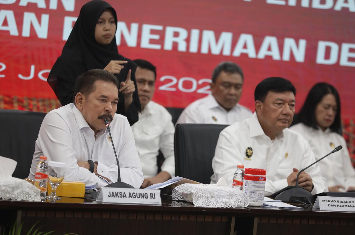 Menko Polkam paparkan capaian Desk Koordinasi Pencegahan Korupsi dan Perbaikan Tata Kelola