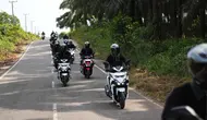 Uji Ketangguhan New Honda Vario 160 di Jalur Menantang Belitung