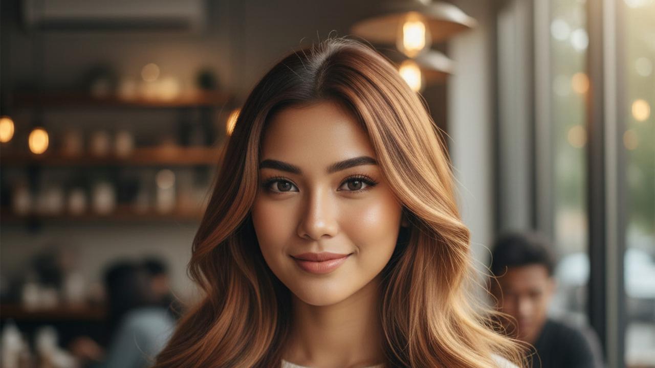 Ciptakan Look Mewah dan Cantik dengan 8 Model Rambut Warna Coklat Caramel 2026