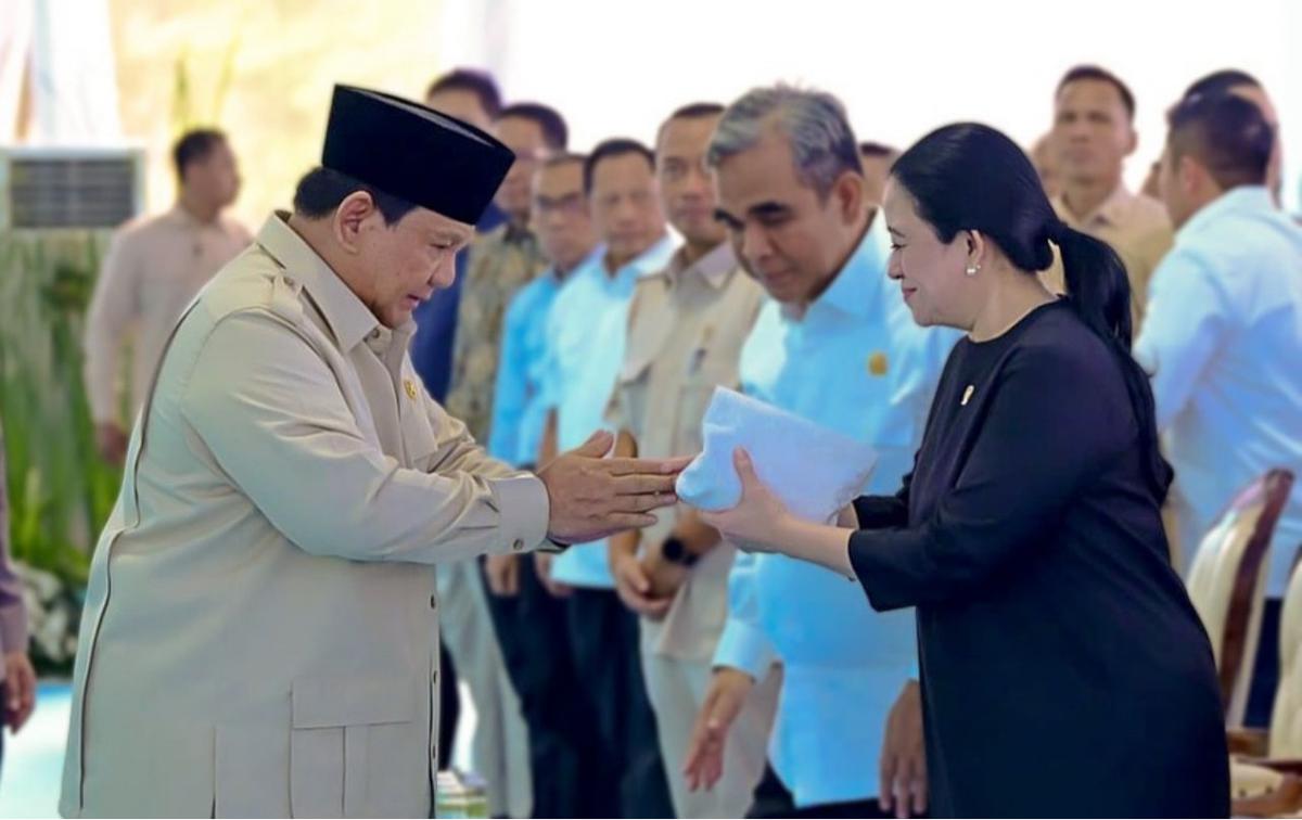 Ketua DPR RI Puan Maharani menghadiri pemusnahan 214 ton barang bukti narkoba hasil sitaan Polri